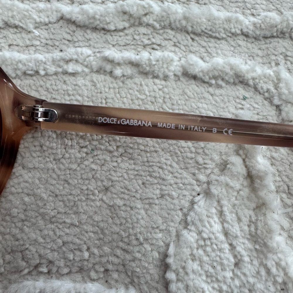 Dolce & Gabbana Beige Sunglasses - Picture 6 of 8